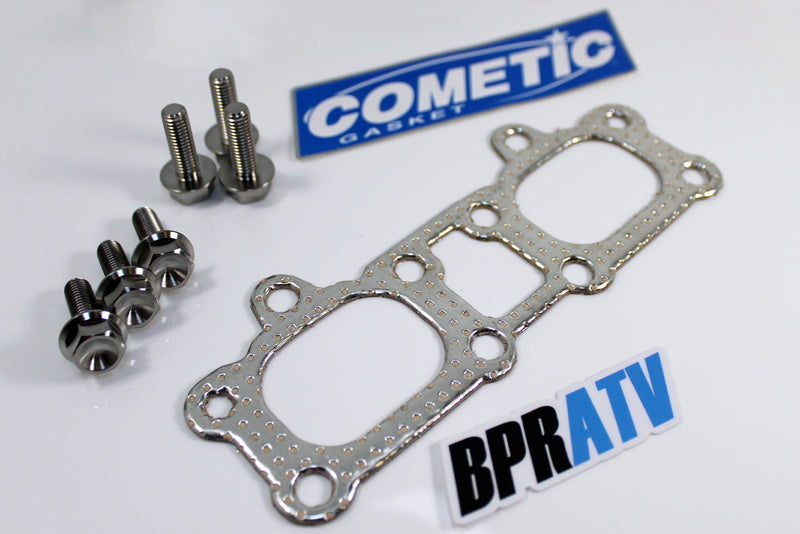 Titanium Exhaust Manifold Bolts Cometic Armor Core Gasket Polaris 1000cc Models