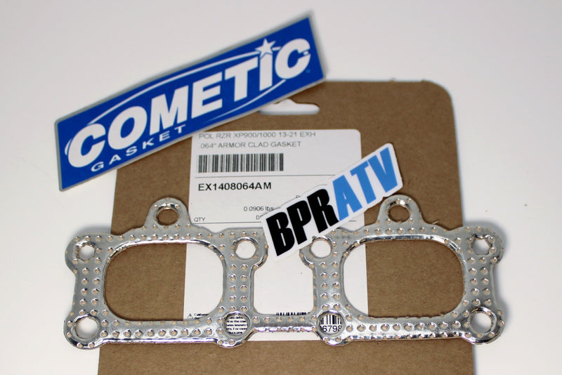 BPRATV Titanium Exhaust Manifold Bolts & Cometic Gaskets Polaris RZR RS1 XP 1000