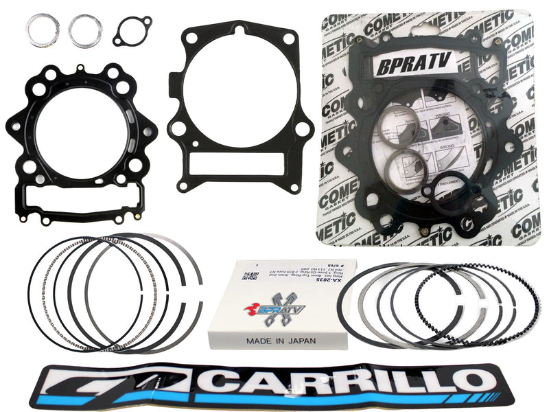 Yamaha Raptor 700 102mm Stock Cylinder CP Piston Cometic MLS Top End Rebuild Kit