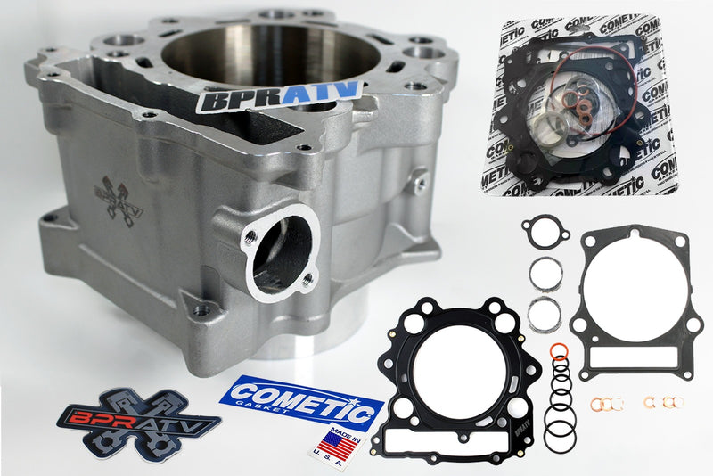 BPRATV Yamaha Grizzly 660 102mm Big Bore Nikasil Plated Cylinder Cometic Gaskets