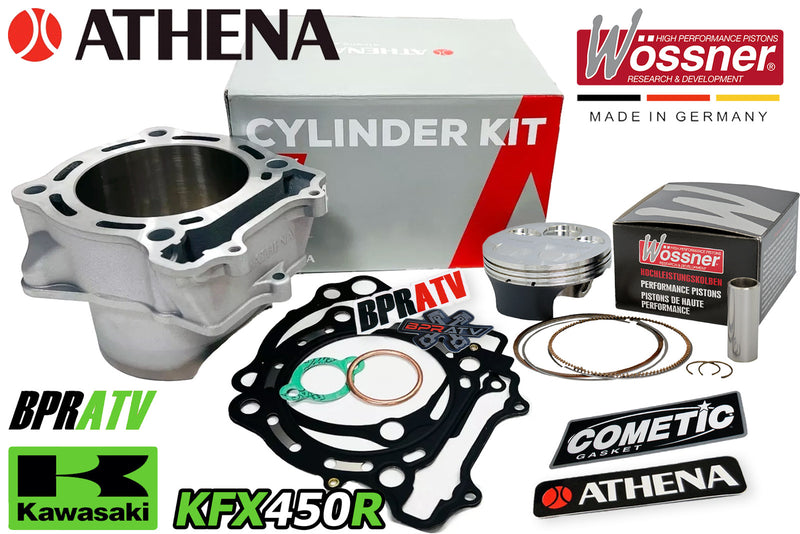 Kawasaki KFX450R KFX 450R 490cc 100 Big Bore Cylinder Wossner Piston Top End Kit