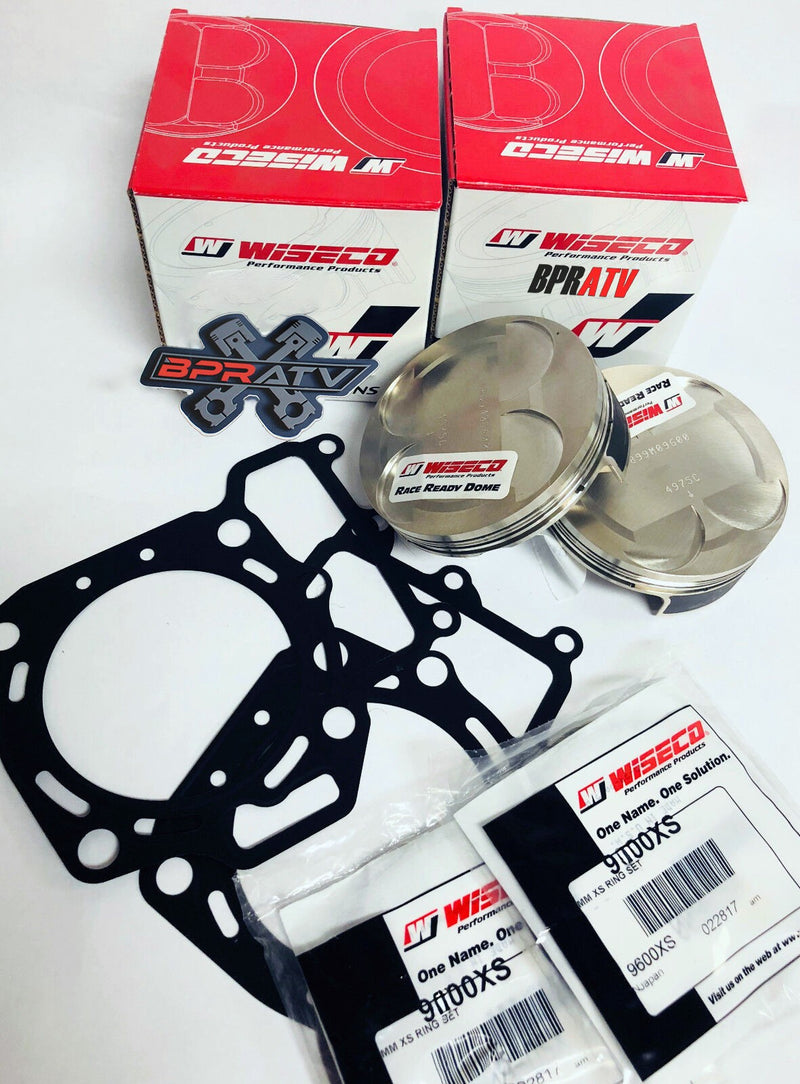 05-24 Brute Force Teryx 750 85mm Cylinders Wiseco Pistons Engine Top End Rebuild