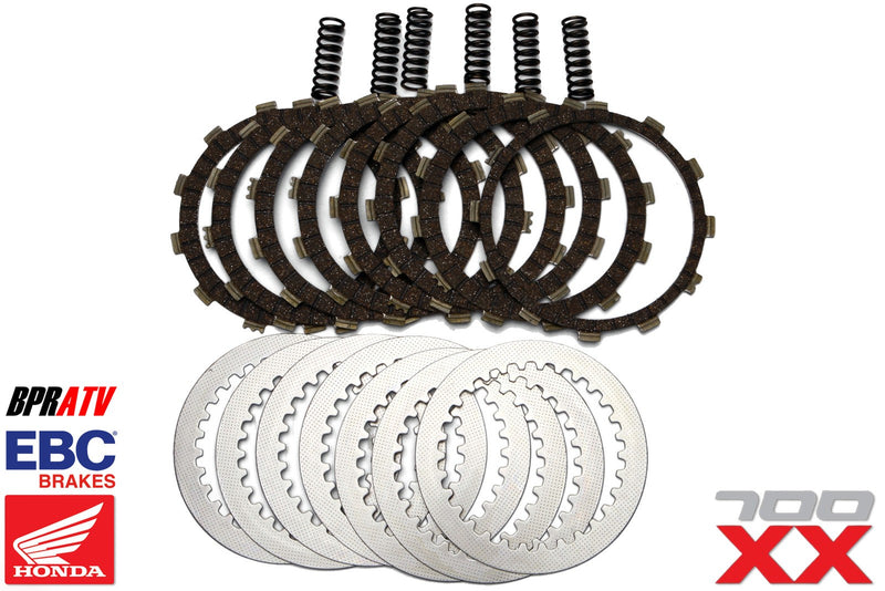 08 09 Honda TRX700XX EBC Complete Clutch Kit Dirt Racer Clutch Plates Fibers Set