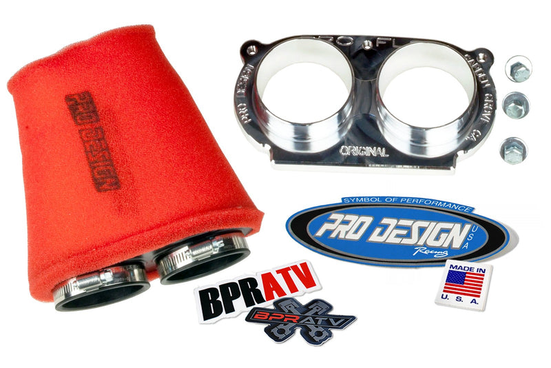 Pro Design Pro Flow Foam Air Filter Intake PWR Kit PD205 Yamaha Raptor 660 660R