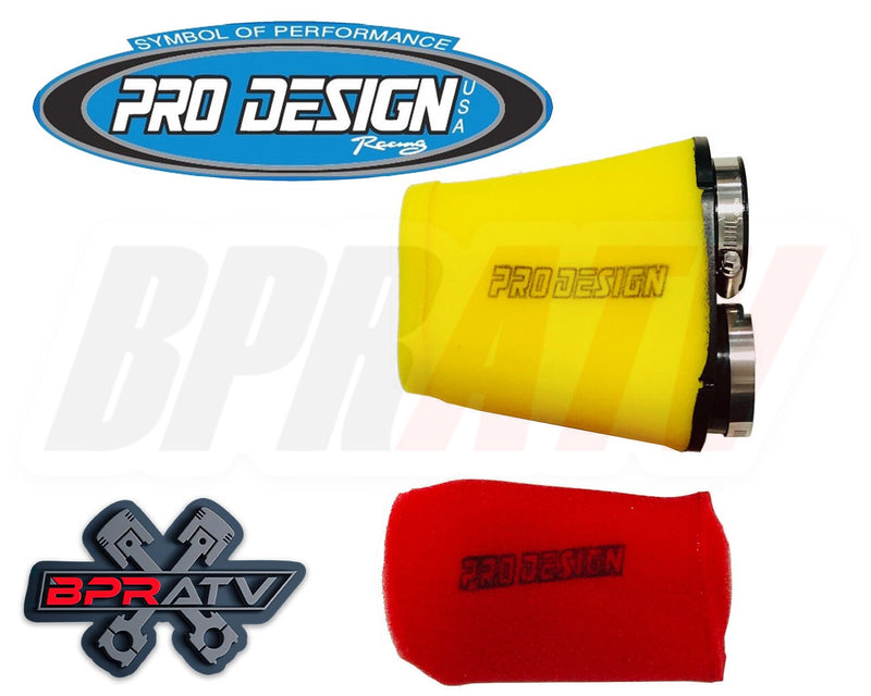 Pro Design Pro Flow Foam Air Filter Intake PWR Kit PD205 Yamaha Raptor 660 660R