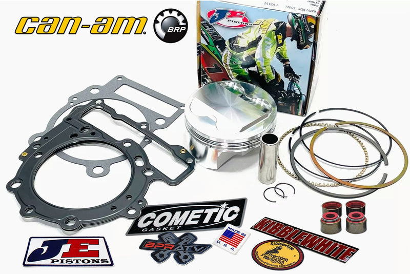Can AM DS650 DS 650 100mm 11.5:1 Stock Bore JE Piston Cometic Top End Gasket Kit