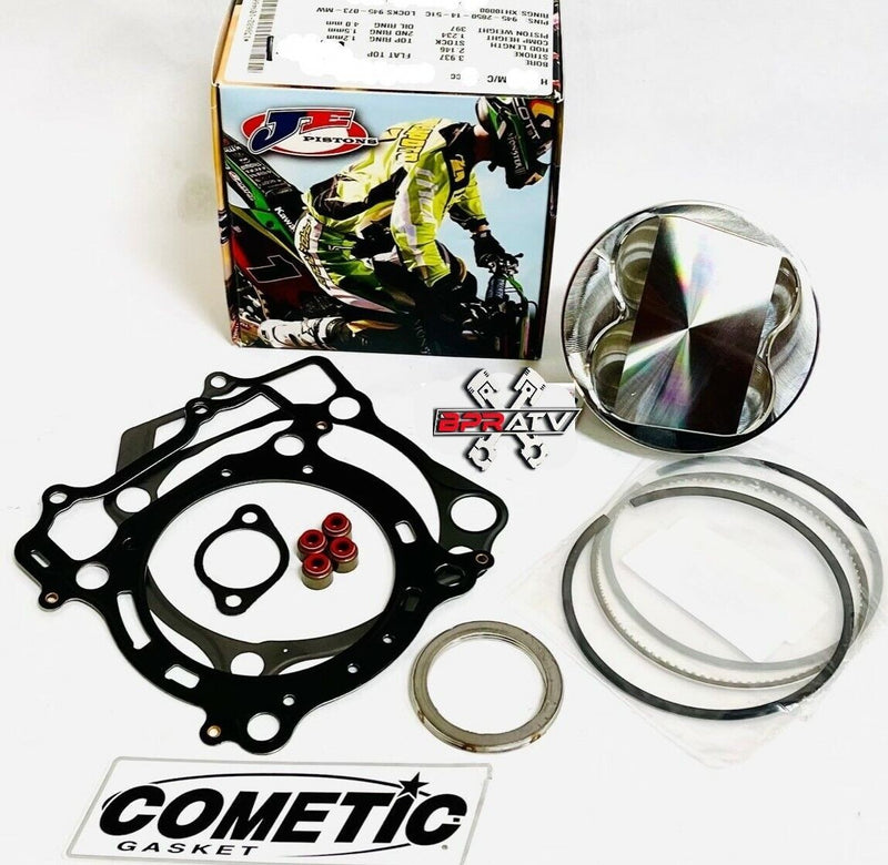 Can AM DS650 DS 650 100mm 11.5:1 Stock Bore JE Piston Cometic Top End Gasket Kit