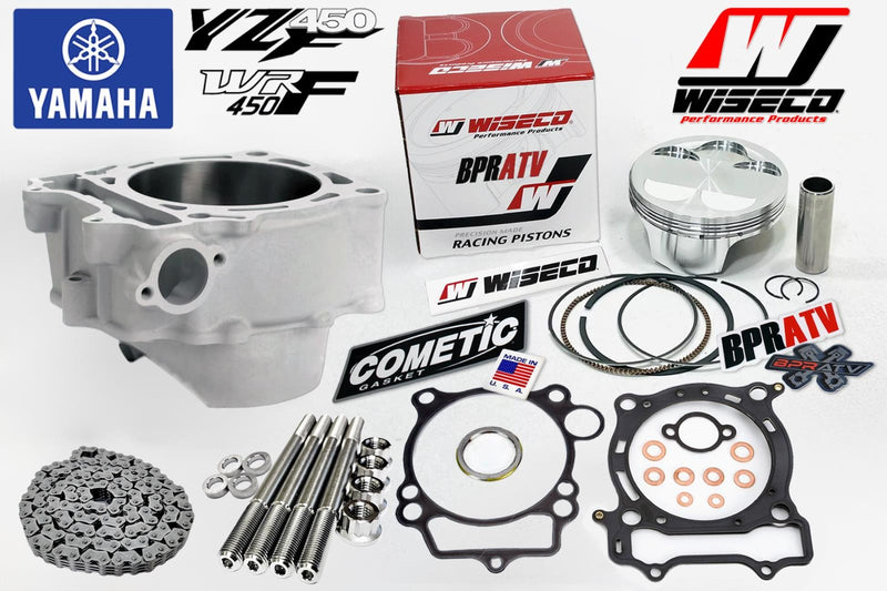 Yamaha WR450F Top End Rebuild Kit 97mm Bore Cylinder Wiseco Piston Gasket '16-18