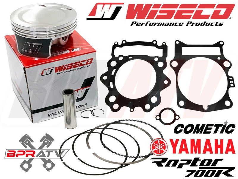 Raptor 700 700SE 105.5 Big Bore Piston Wiseco 11.5:1 734 780 Top End Gaskets Kit