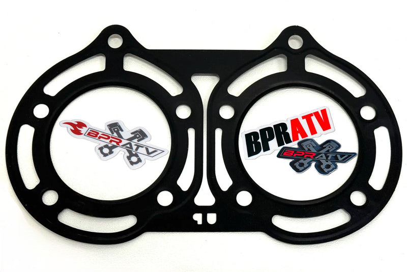 Yamaha Banshee YFZ 350 Cylinder Pistons Steel Head Gasket Set Kit 64-66mm BPRATV