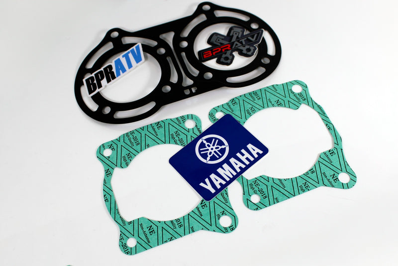 Yamaha Banshee YFZ 350 Cylinder Pistons Steel Head Gasket Set Kit 64-66mm BPRATV