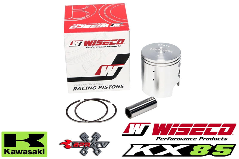 KX85 Engine Rebuild Kit Wiseco Piston Hot Rods Crank Gaskets Bearings '2006–2013