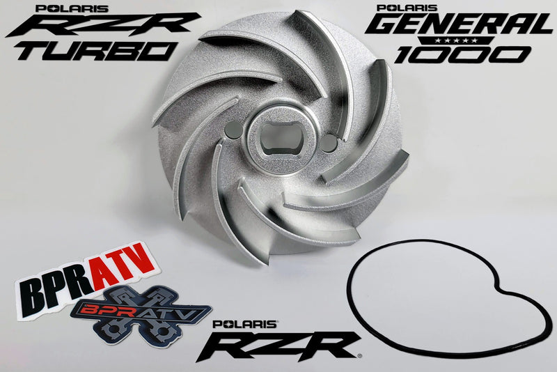 Polaris RZR 900 XP 1000 Billet Water Pump Impeller Kit CNC 5438796 5413811 Seals