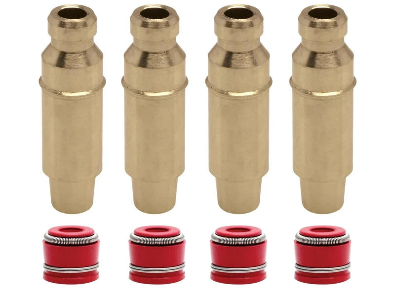 Honda XR400 XR 400 400EX Kibblewhite Head Intake Exhaust Valve Guides RED Seals