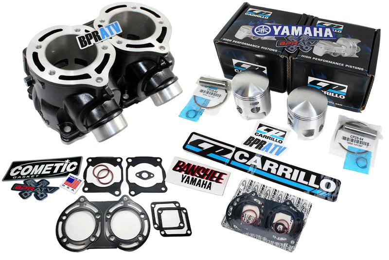 Banshee CP Carrillo 64mm Forged Pistons OEM Stock Bore Motor Engine Redo Kit USA