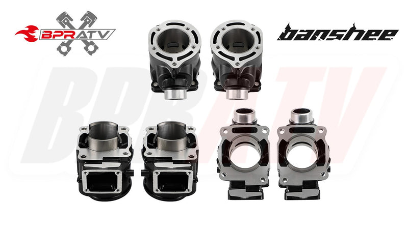Banshee CP Carrillo 64mm Forged Pistons OEM Stock Bore Motor Engine Redo Kit USA
