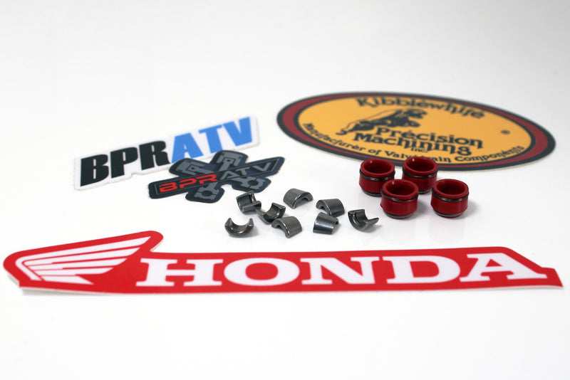 Honda TRX400EX 400X XR400R Valve Keepers Cotters Set Kibblewhite Viton Seals Kit