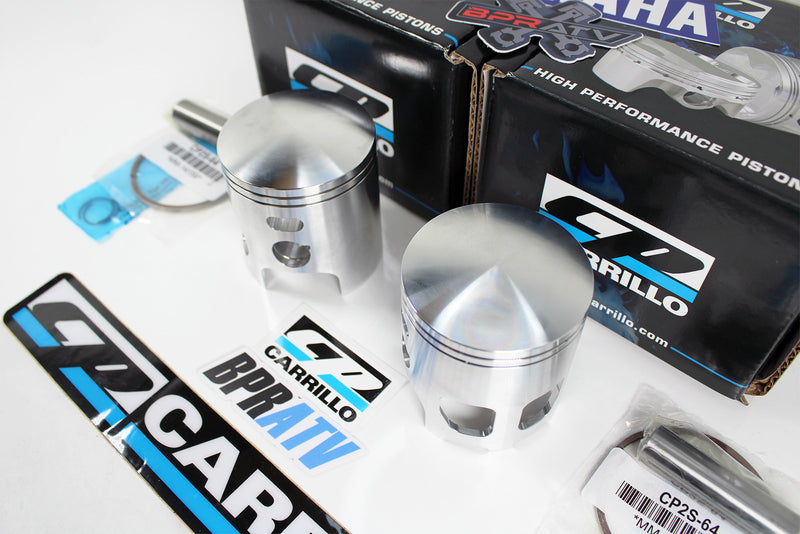 Yamaha Banshee CP-Carrillo 65mm Forged Piston Kit Big Bore Rings Pin & Clips Set
