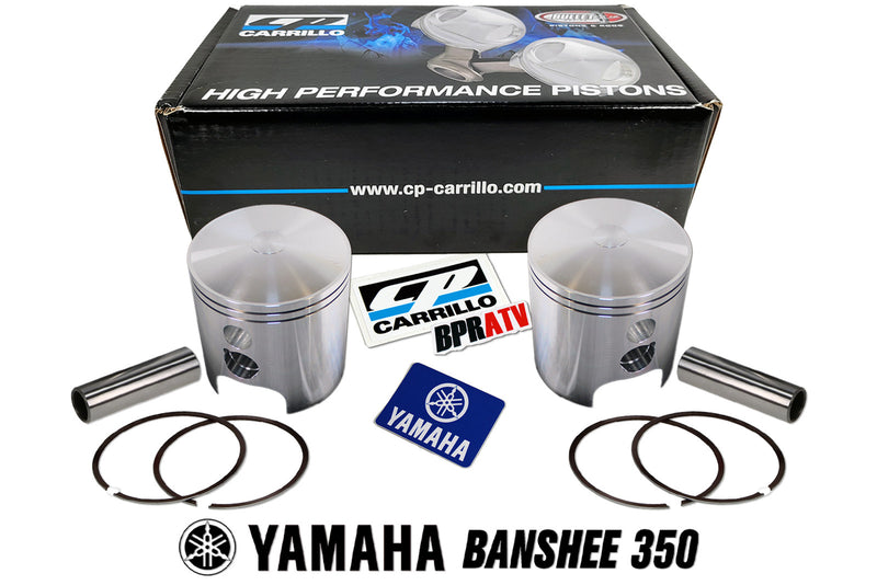 Yamaha Banshee CP-Carrillo Forged Piston Kit 65mm Big Bore 2-Stroke Pistons Set
