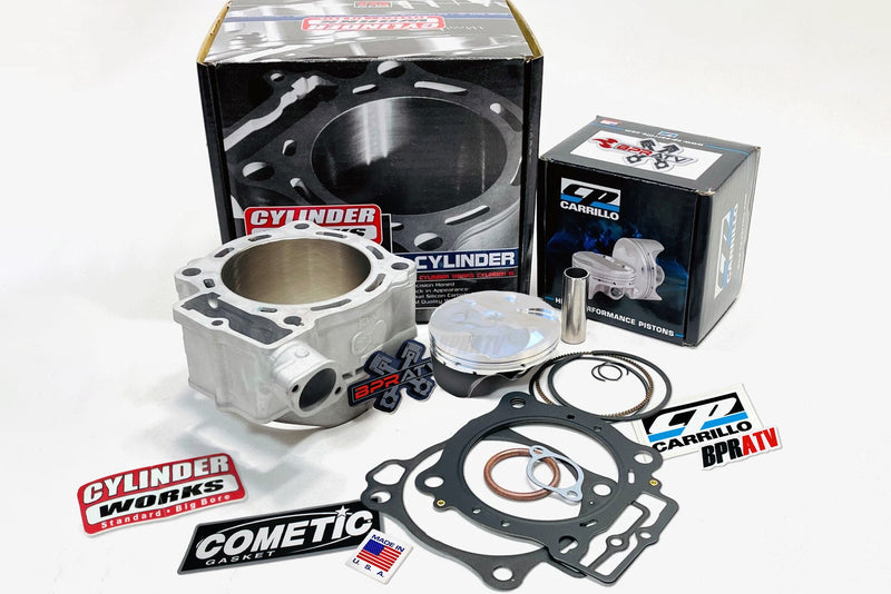 17+ CRF450R RX RWE CP Carrillo RACE Piston 14.3:1 Cometic Gasket Top Rebuild Kit