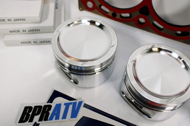 Can-Am Maverick X3 Turbo 17-25 JE Piston Set 9.5:1 MLS Head Gasket Forged In USA