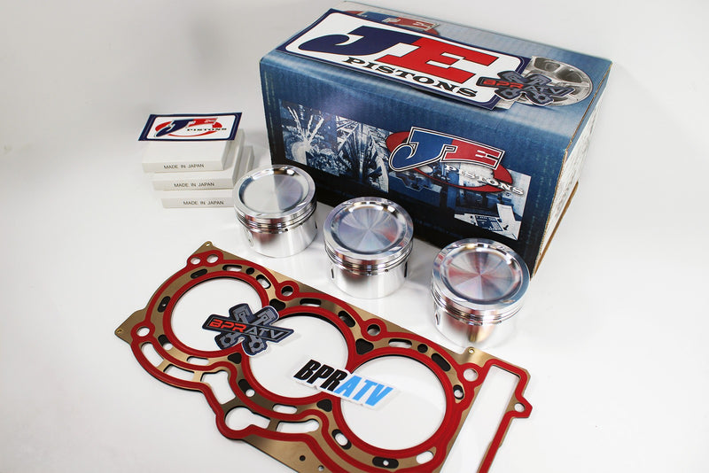 Can-Am Maverick X3 X-3 Turbo 2017-2025 JE Piston Set 9.5:1 MLS Gasket Forged USA