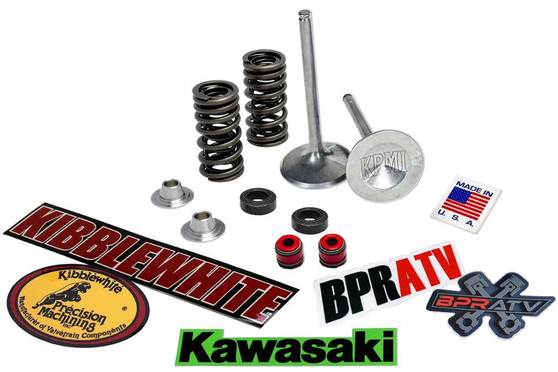 Kawasaki KX250F Kibblewhite Stainless Intake Valves Springs RED Seals Kit '20-22