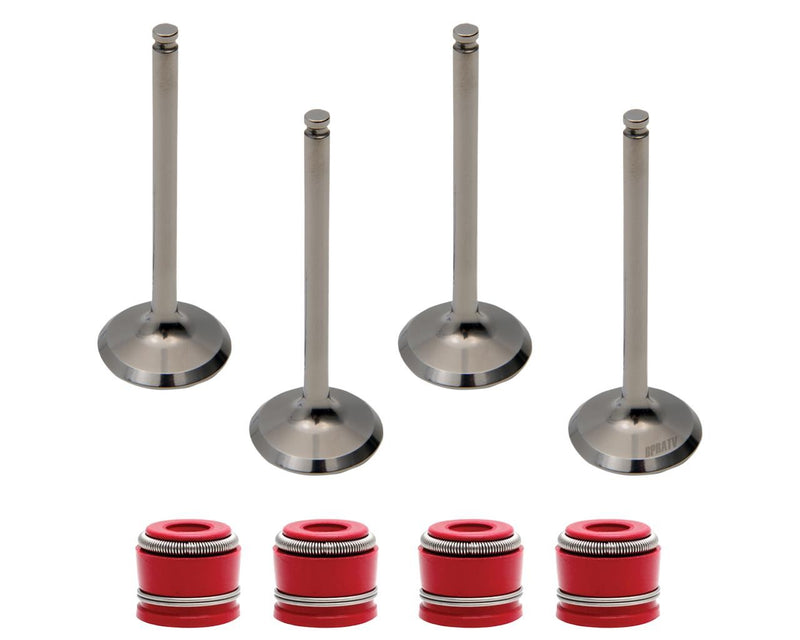 Kawasaki KFX400 2003–2006 Kibblewhite WHITE Diamond Valves & Titanium Spring Kit
