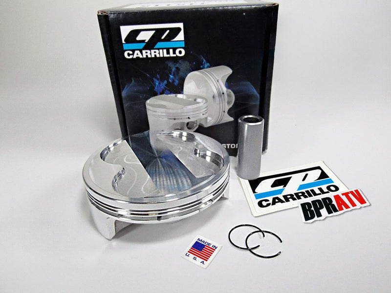 Suzuki LTR450 LTR 450 CP-Carrillo 13:1 Piston Kit + Cometic MLS Gasket Set 06-11