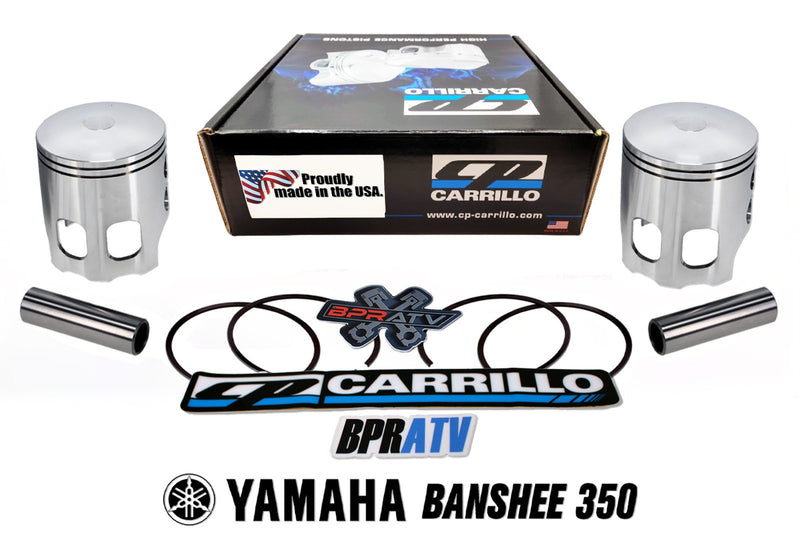 CP-Carrillo Yamaha Banshee 66mm Big Bore Forged Piston Kit High Performance New!