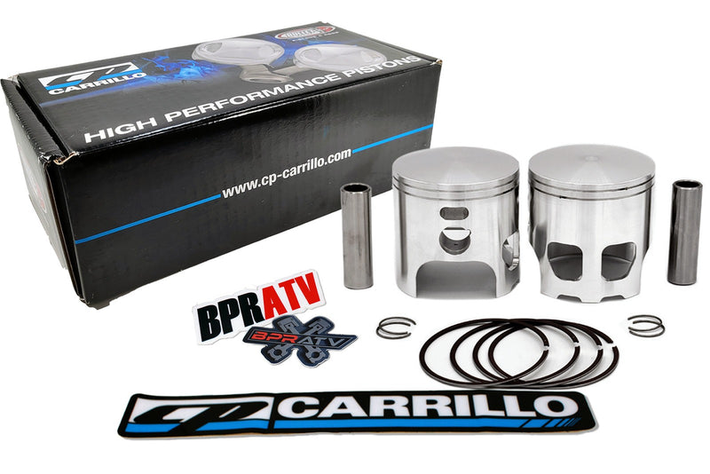 Banshee Yamaha CP-Carrillo 66mm +2 Big Bore Forged Pistons Kit Race Proven Parts