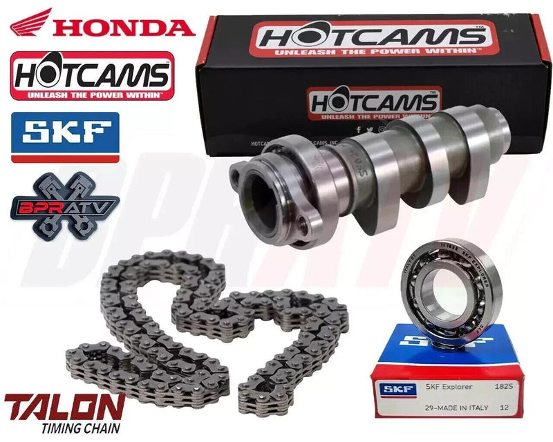 Honda TRX450R TRX450ER 06-07 Hot Cams Stage 2 Camshaft + Chain + SKF Cam Bearing