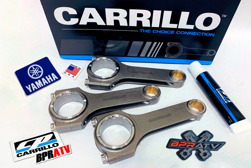 Yamaha YXZ1000R Heavy Duty CP Carrillo Forged Connecting Rods YXZ 1000R Pistons