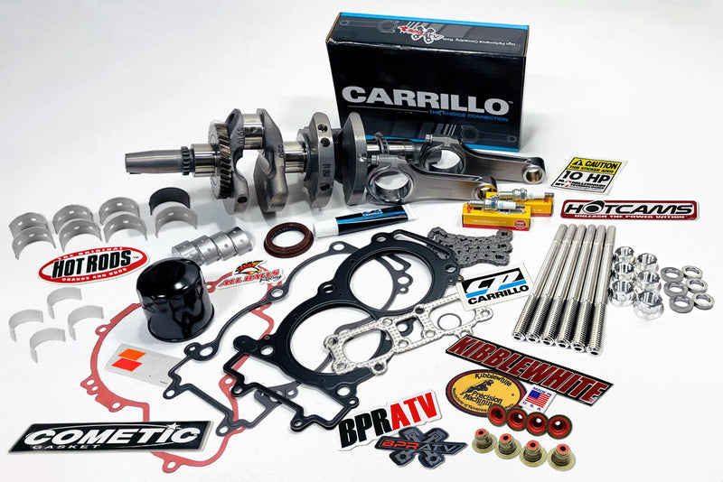 RZR XP Turbo Complete Bottom End Engine Rebuild Kit Gaskets Ti Studs Rods Crank!