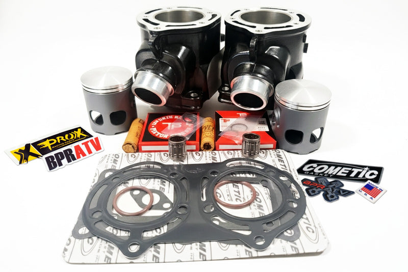 BPRATV Yamaha Banshee 350 64mm Top End Rebuild Kit ProX Pistons Bearings Cometic