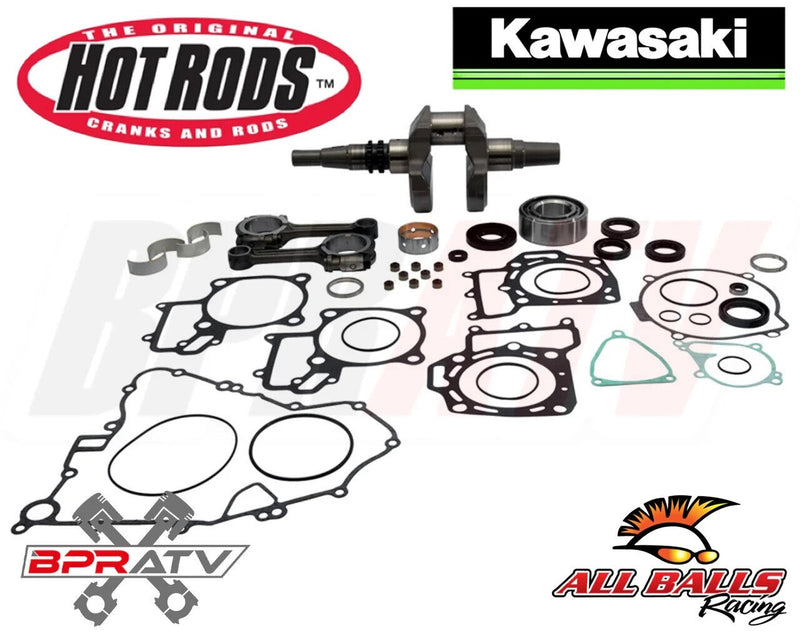 12-20 Brute Force 750 Bottom End Hotrods Crank Rods Rebuild NGK Plugs Cam Chains