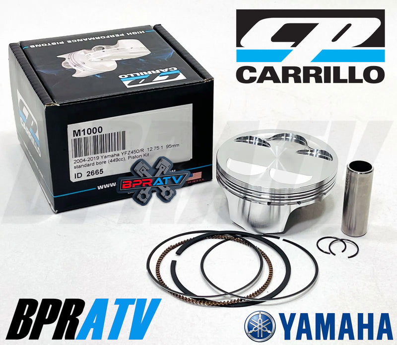 YFZ450 YFZ 450 95mm Stock Bore Cylinder CP Piston Wiseco Crank Motor Rebuild Kit
