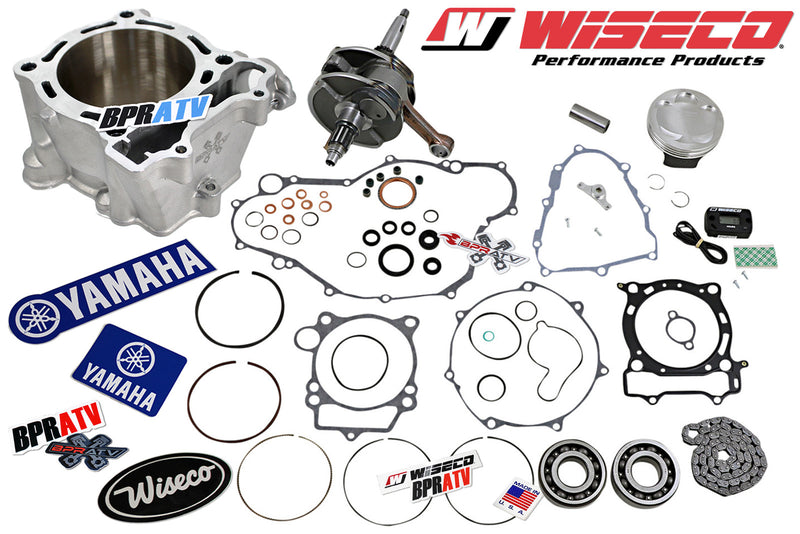 Yamaha YFZ450 YFZ 450 Complete Engine Rebuild Kit Wiseco Crank Piston & Cylinder
