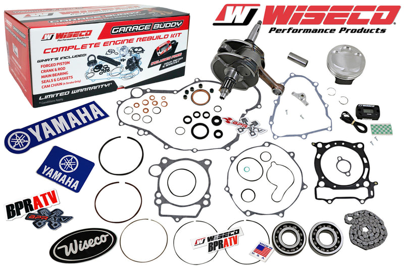 Yamaha YFZ450 YFZ 450 Complete Engine Rebuild Kit OEM Wiseco Piston Crank Gasket