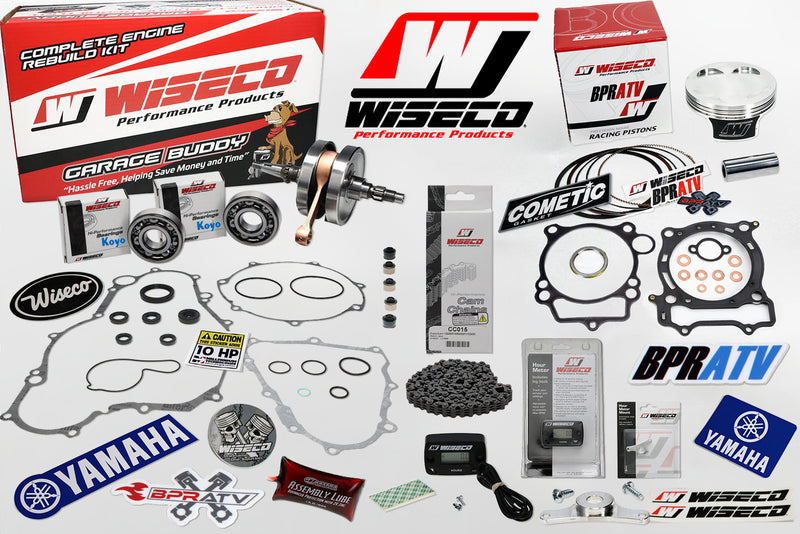 Wiseco Yamaha YFZ450 95mm Stock Complete Engine Rebuild Kit Crank Piston Gaskets