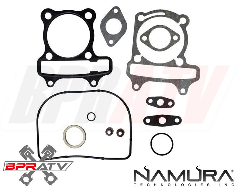 Polaris RZR 170 Top End Rebuild Kit 62mm Wiseco Piston Bronco Valves Namura Kit