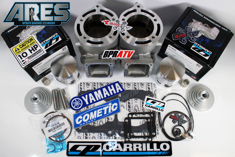 Yamaha Banshee 421cc ARES Athena-Style Cylinder Kit BPRATV CP Pistons Stroker +4