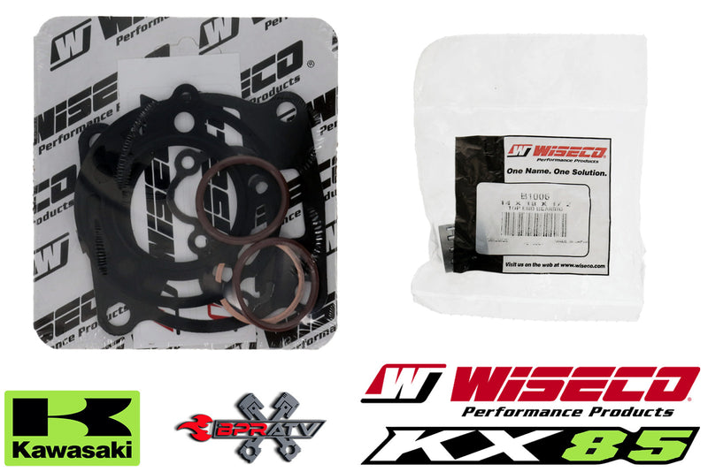Kawasaki KX85 KX 85 Stock Bore Cylinder Wiseco Piston Top End Rebuild Kit '06-13