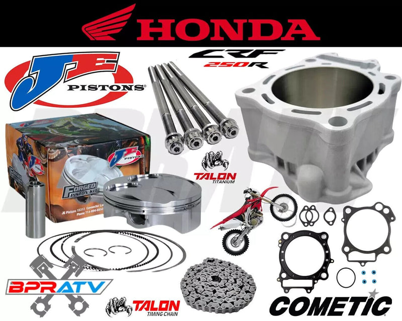 04-09 CRF250R CRF 250R 250X OEM 80mm Big Bore Kit Cylinder Top End Rebuild Kit