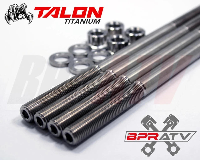 CRF450R Titanium Cylinder Head Stud Kit 09-16 Hi Comp Big Bore Lifetime Warranty