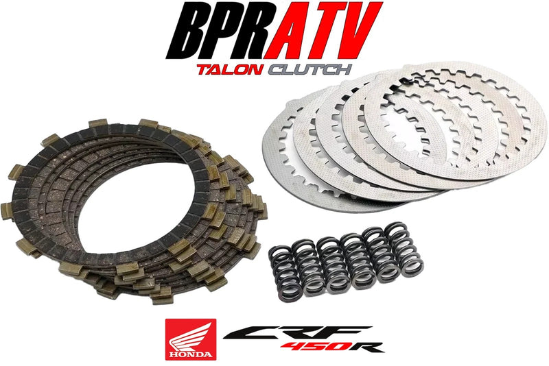 09-10 CRF450R CRF 450R DUNER Trail Clutch Kit Fibers Steels Complete OEM Gaskets