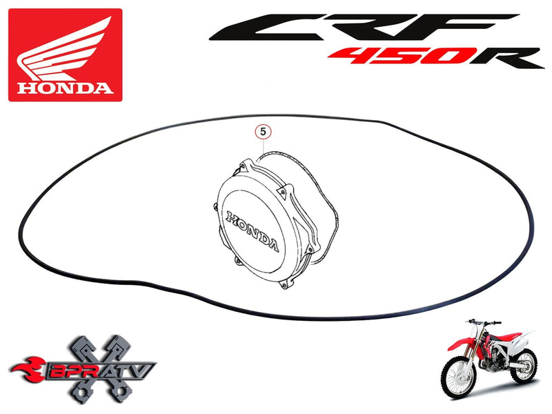 09-10 CRF450R CRF 450R DUNER Trail Clutch Kit Fibers Steels Complete OEM Gaskets