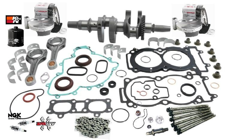 Polaris General RZR XP1000 Complete Rebuild Kit Top Bottom Motor Engine Assembly