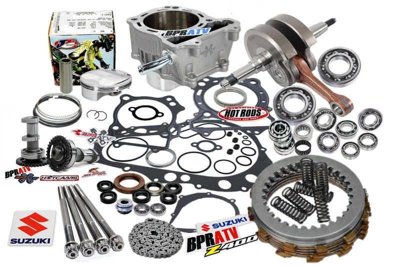 DRZ 400S 400SM Big Bore Engine Rebuild Kit 94mm Stage II 2 Hot Cams Assembly Kit