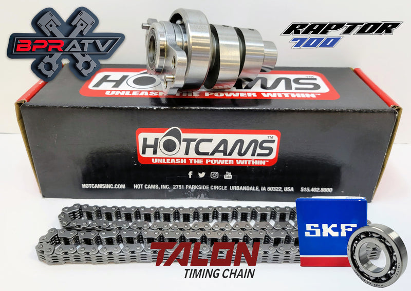 09+ Raptor 700 Stage 3 Hotcams Hot Cams Timing Chain Head Stud Bolts Bearing Kit